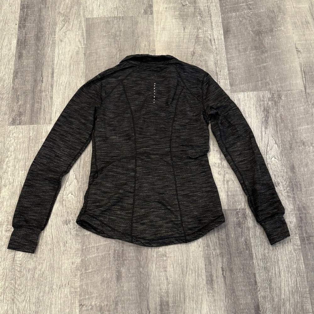 Tangerine Ladies' Activewear Jacket Full Zip Thumb Holes Black Small Damas Chico - Picture 5 of 5